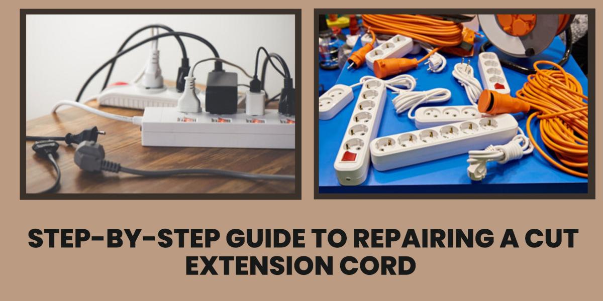 Step-by-Step Guide to Repairing a Cut Extension Cord