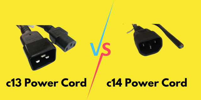 Difference Between C13 Power Cord and C14 Power Cord