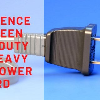 Difference Between Light Duty And Heavy Duty Power Cord