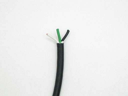 12/3 SJTOW Black 105C 25 Amp 300V NA PVC Thermoplastic Bulk Cable