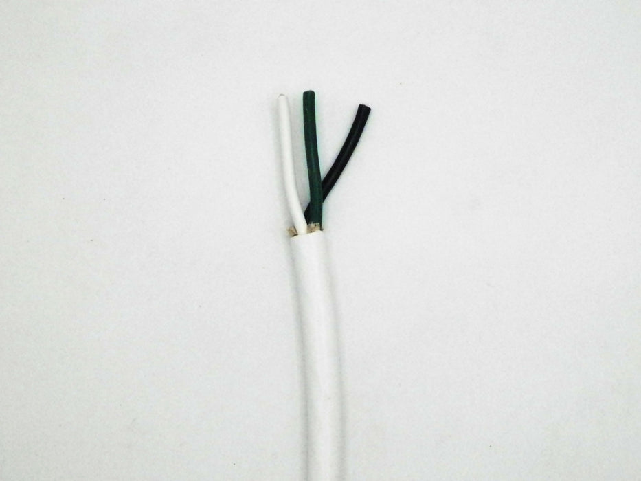 12/3 SJTOW White 105c 25 Amp 300V NA PVC Thermoplastic Bulk Cable