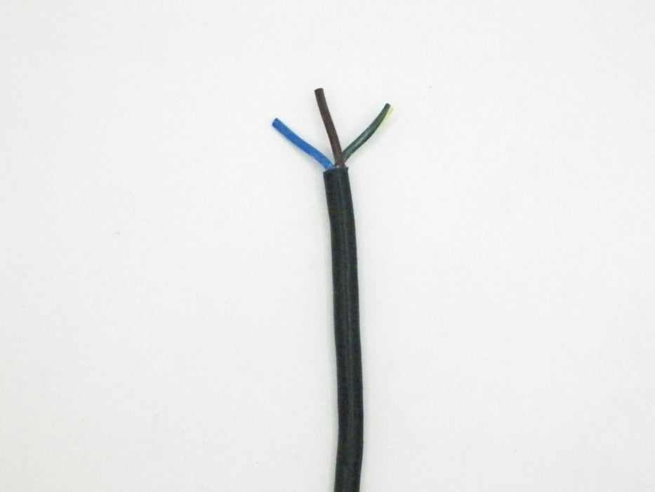 250ft HO5VVF5G1.5mm2 5 Conductor black bulk wire 15A 300V 60C 1 roll of 250ft