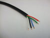 18/5 SJTOW Black 105C 10Amp 300V NA PVC Thermoplastic Bulk Wire