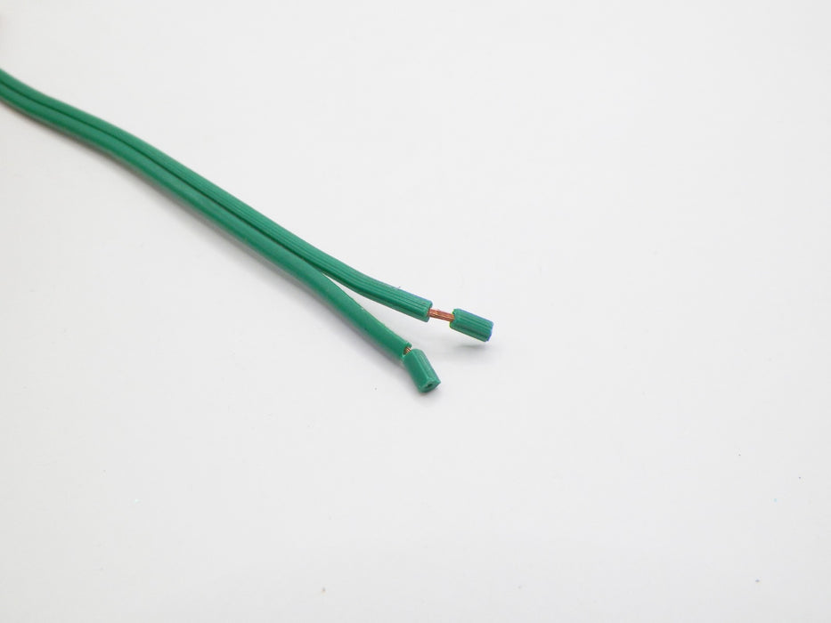 18/2 SPT-1 Green 105C 300V 10 Amp Thermoplastic Flat Bulk Cable