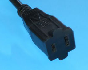 3FT ROJ 2IN Strip 1/4IN to Nema 1-15R Power Cord