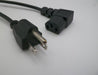 7ft 6in Nema 5-15P to IEC-320 C-13LA Computer/TV Power Cord