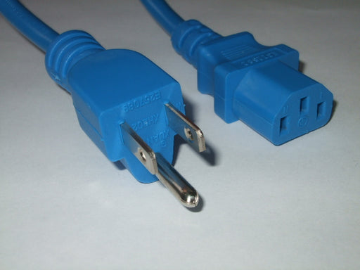 2FT NEMA 5-15P to IEC-320 C-13 Computer Power Cord