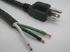 4FT Nema 5-15P to ROJ 2IN Strip 1/4IN Power Cord