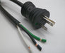 15FT NEMA 5-15PH to ROJ 6IN Strip 1/4IN Hospital Power Cord