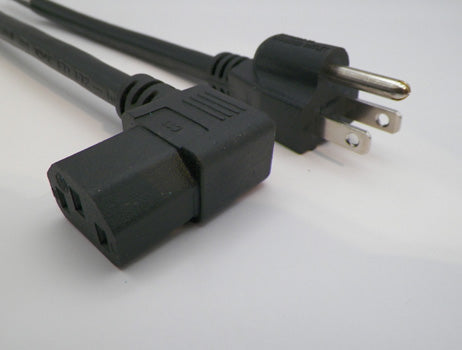 15FT Nema 5-15P to IEC-320 C-13LA Computer Power Cord
