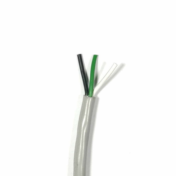 18/3 SJTOW Gray 105C 10 Amp 300V NA PVC Thermoplastic Bulk Cable