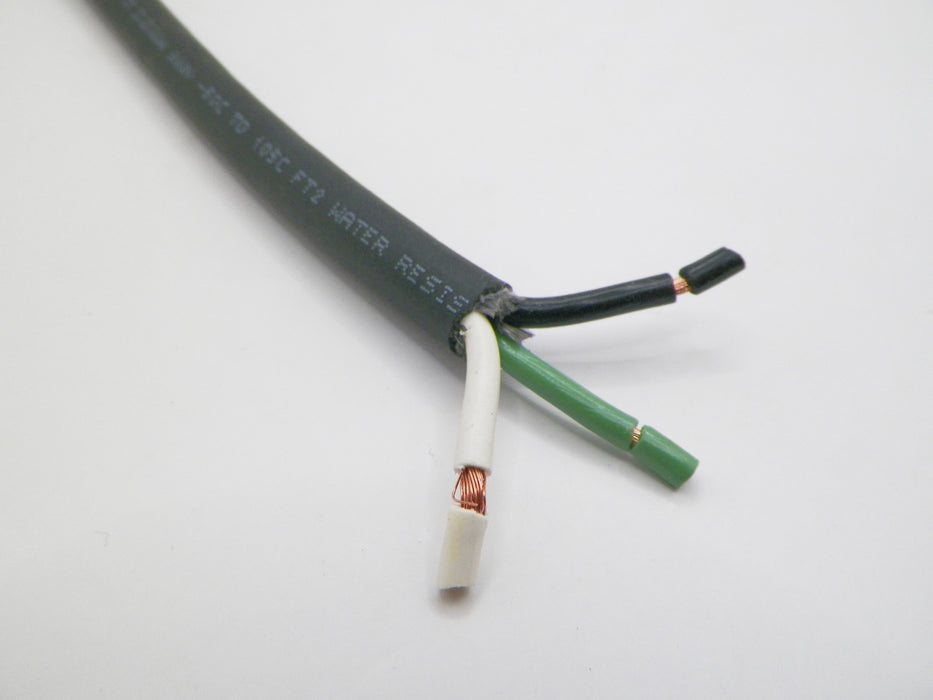 14/3 SJEOW Black 105C 15 Amp 300V NA Thermoplastic Elastomer Bulk Cable