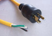 2FT Nema L5-15P to ROJ 2IN Strip 3/8IN Yellow Power Cord