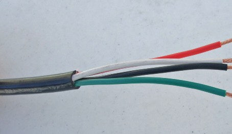 14/4 SJTOW Black 105C 15 Amp 300V NA PVC Thermoplastic Bulk Cable
