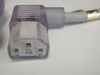 15FT NEMA 5-15PH to IEC-320 C-13 Left Angle Hospital Computer Power Cord