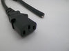 10IN Blunt Cut to IEC-320 C-13 Computer Power Cord 18/3 SJTW NA