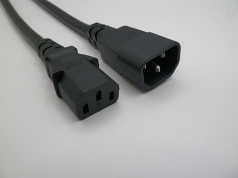 10FT IEC-320 C-14 to IEC-230 C-13 Computer Power Cord