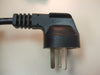 8FT 2IN Israel Right-Angle Plug to IEC-320 C-13 International Power Cord 