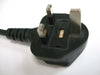 6FT UK Plug to ROJ 2IN Strip 1/4IN International Power Cord 1.5mm² H05VVf3g CEE
