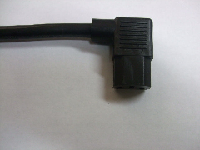 5FT 3IN Blunt Cut to IEC 320 C-13RA Computer Power Cord 14/3 SJTW NA 15A 125V 105C