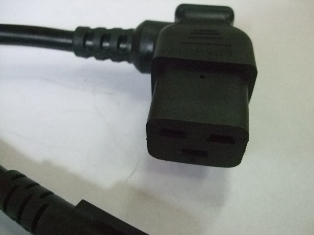 13FT European Right-Angle Plug to IEC-320 C-19LA International Computer Power Cord 1.5mm² H05VVf3g CEE