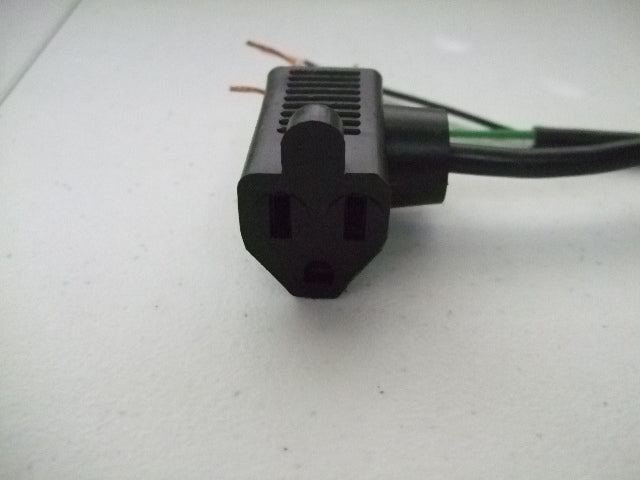 6FT 14/3 SJTOW NA 5-15PB to ROJ 2IN Strip 1/2IN Series Piggy Back Power Cord