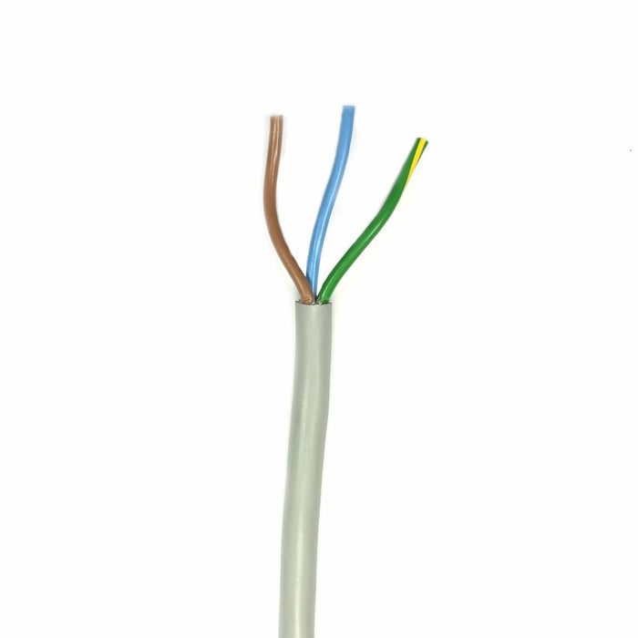 14/3 SJTOW Gray 105C 15 Amp 300V CEE PVC Thermoplastic Bulk Cable