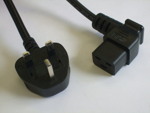 13FT British Plug to IEC-320 C-19LA International Computer Power Cord 